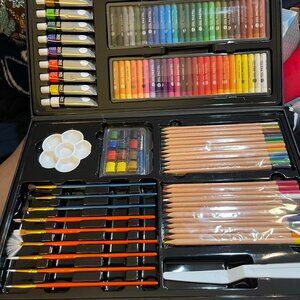 Daler Rowney SIMPLY 106pc Art Set w Case "NEW"